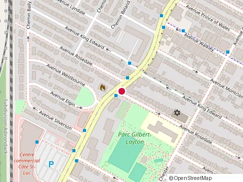 Location of Anna Iounanova at 5475 avenue Rosedale, Montréal