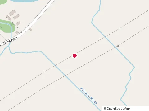 Location of Anne Champagne Inc at 555 Rue de l Arena, Saint-Nicolas