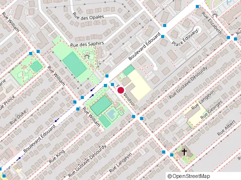 Location of Annexe École Maurice l Duplessis at 3225 Rue Windsor, Saint-Hubert