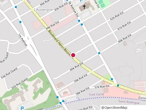 Location of Annick Gosselin at 262 61E Rue E, Québec