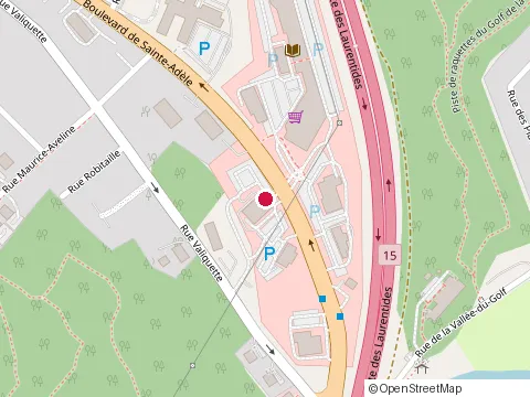 Location of Annie Cafe Resto at 920 boulevard de Sainte-Adele, Sainte-Adele