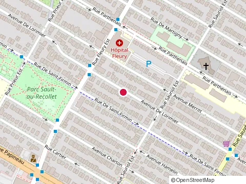 Location of Annie Deschesnes Esthetique at 10290 avenue de Lorimier, Montréal