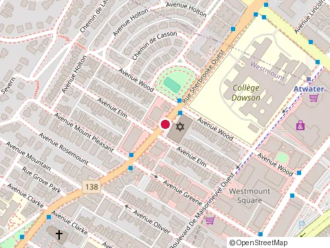 Location of Anthony Giammaria Attorney at 4101 Rue Sherbrooke O, Westmount