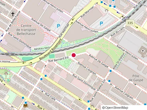 Emplacement de Anthony Tremblay - Accounting au 65 Rue Bernard O, Montréal