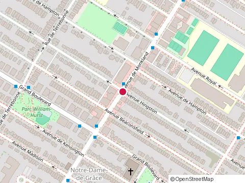 Location of Antidota Laboratoire A Jus (The Juice Lab) at 6056 Monkland Ave, Montréal