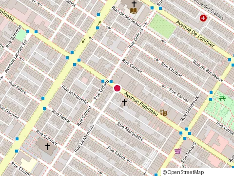 Location of Apato Construction at 4670 avenue Papineau, Montréal