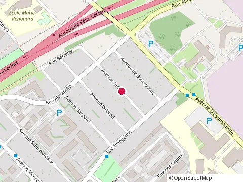 Location of Apex Construction at 2737 avenue Turbide, Québec