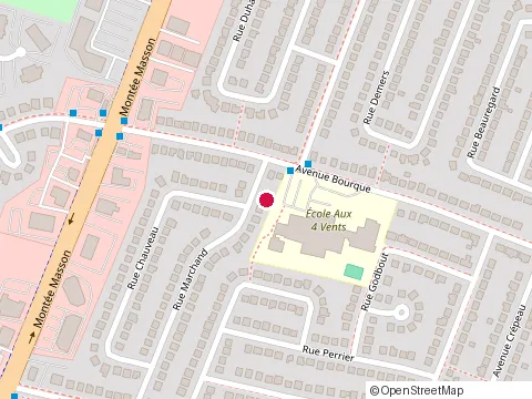 Location of Apex Peinture at 596 Rue Chauveau, Mascouche