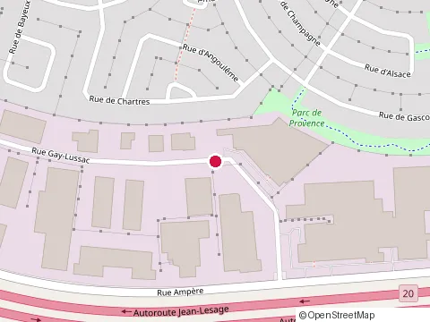 Location of Apl Construction at 1310 Rue Gay-Lussac, Boucherville