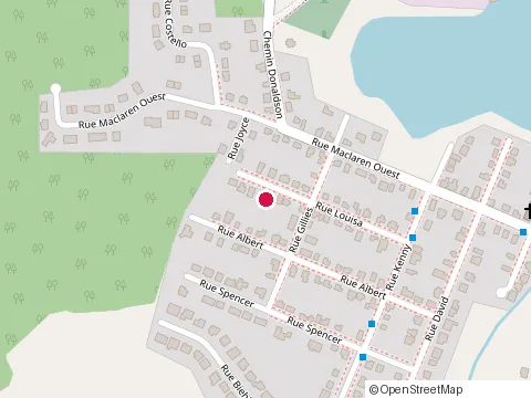 Location of Appartement Jp Chenier Cie Lt at 204 Rue Louisa, Gatineau