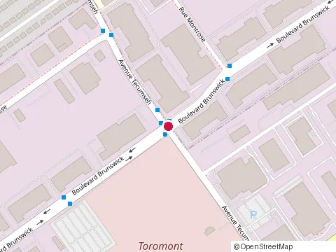 Location of Aqua Force at 850 avenue Tecumseh, Pointe-Claire
