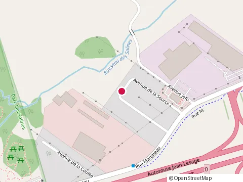 Location of Aqua-Lav at 5085 avenue de la Source, Saint-Hyacinthe