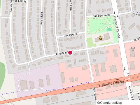 Location of Aquapro at Rue de Mingan 1167, Baie-Comeau