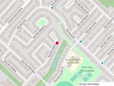 Location of Ar Excavation Inc at 15 Rue des Chardonnerets, Blainville