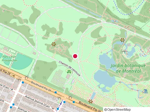 Location of Aralia at 5095 16E Av, Montréal