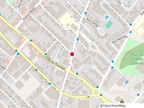 Location of Arbo-Expert at 5 Rue Saint Étienne, Lévis