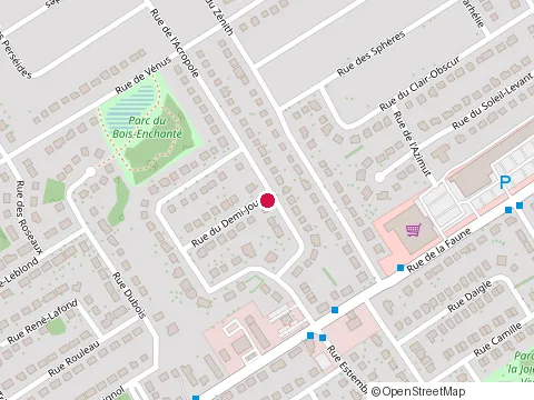 Location of Arbocoiffe Inc at 6486 Rue du Demi-Jour, Québec