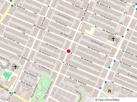 Location of Arbore Entrepreneur Général Inc. at 5400 3E Avenue, Montréal