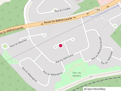 Location of Arborix at 13580 Place du Cantonnier, Mirabel