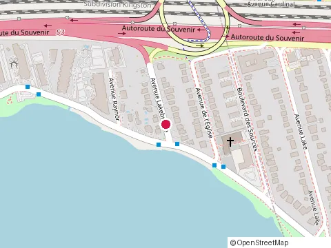 Location of Arc Custom Builders Ltd. at 6 Avenue Lakebreeze, Pointe-Claire