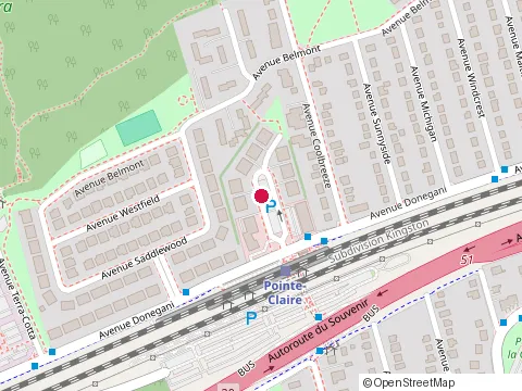 Location of Arena Pizza Pointe-Claire at 88 Avenue Ashgrove, Pointe-Claire