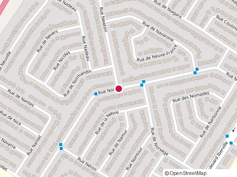 Location of Ares Multi Services at 1025 Noiseux, Repentigny