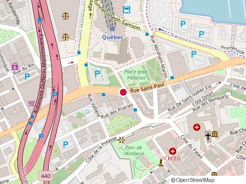 Location of Aria Rituels du Bien-Être at 371 Rue Saint-Paul, Québec