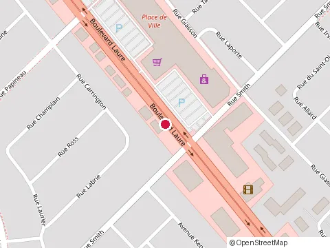 Location of Armoire Distinction at 791 Bd Laure, Sept-Îles