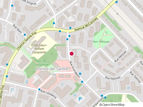 Location of Armoire et Renovation Claude Dion at 835 Rue Grandjean, Québec
