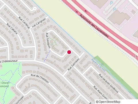 Location of Armoire Luxorama Rosemère at 1114 Rue Gauguin, Boisbriand
