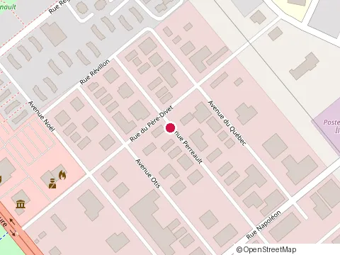Location of Armoires Cote-Nord Inc at 412 avenue Perreault, Sept-Îles