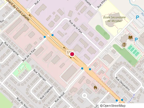 Location of Armoires de Cuisine - Menuitech Jml at 14403 Boulevard du Curé-Labelle, Mirabel