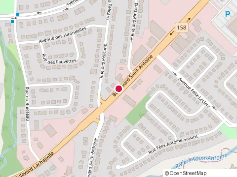 Location of Armoires Mp Petit at 1257 Bd Saint-Antoine, Saint-Jérôme