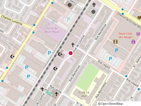 Location of Armoires Multi Design Inc at 4190 avenue de Courtrai, Montréal