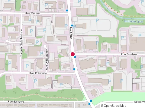 Location of Armoires St-Élie at 4045 Rue Brodeur, Sherbrooke