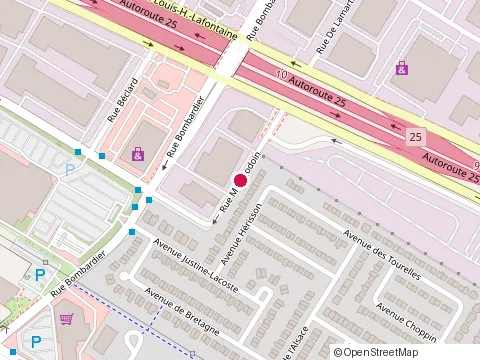 Location of Arno Electrique Ltée at 7535 avenue M.-B.-Jodoin, Anjou