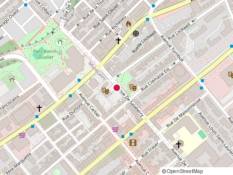 Location of Arquemuse Ecole de Musique at 850 avenue de Salaberry, Québec