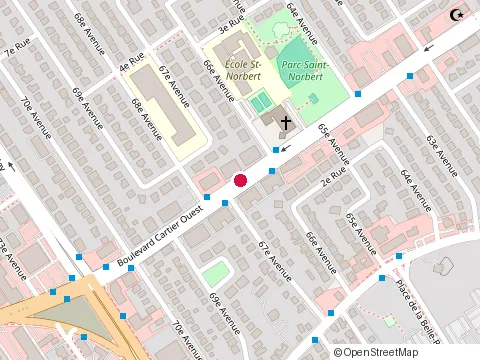 Location of Arrows Pizzeria at 3245 boulevard Cartier O, Laval