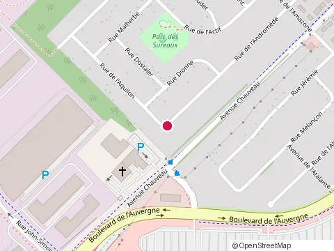 Location of Arseneault Daniel Avocat at 4545 Rue de l'Andromede, Québec