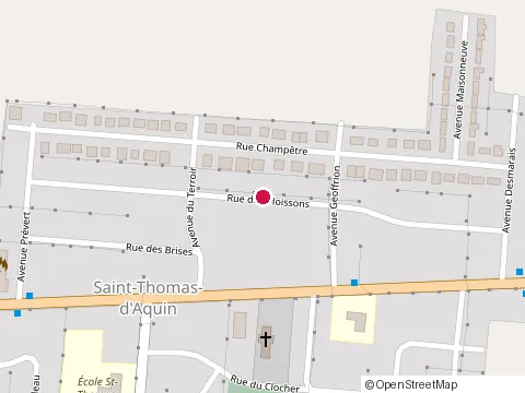 Location of Art Chi – Saint-Hyacinthe at 6485 Bd Laframboise, Saint-Hyacinthe