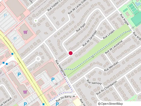 Location of Art de Distinction at 19 Rue Piper, Kirkland