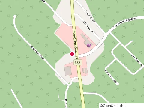 Location of Art Depot at 973 des Hauteurs, Saint-Hippolyte