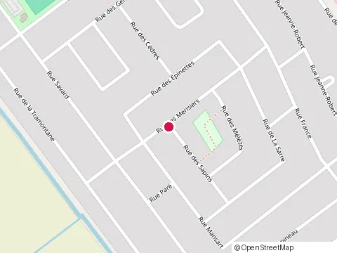 Location of Art Lauzier at 43 Rue de la Sarre, Saint-Jean-sur-Richelieu