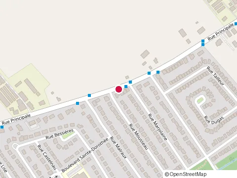 Location of Art-School Impression at 839 Rue Pierre, Laval