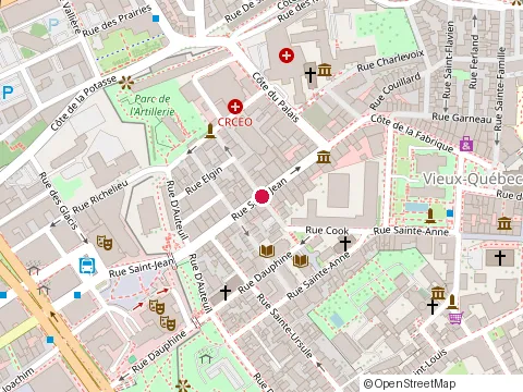Location of Arteq at 1085 Rue Saint-Jean, Québec