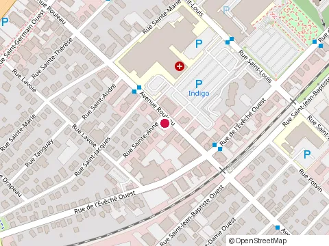 Location of Artho-Services at 176 avenue Rouleau, Rimouski