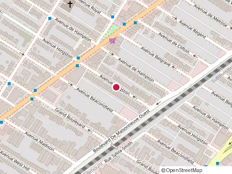 Location of Articulate Partners at 2209 avenue Hingston, Montréal