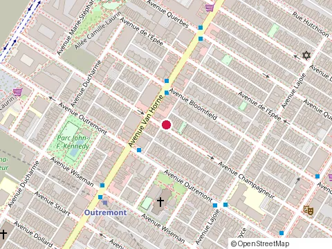 Location of Artwood Flooring at 772 avenue Champagneur, Montréal