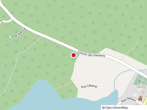 Location of Ascenseur Alex Inc at 65 Rue Cabanac, Saint-Hippolyte