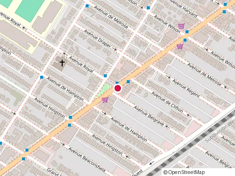Emplacement de Ashley'S au 5942 Rue Sherbrooke O, Montréal